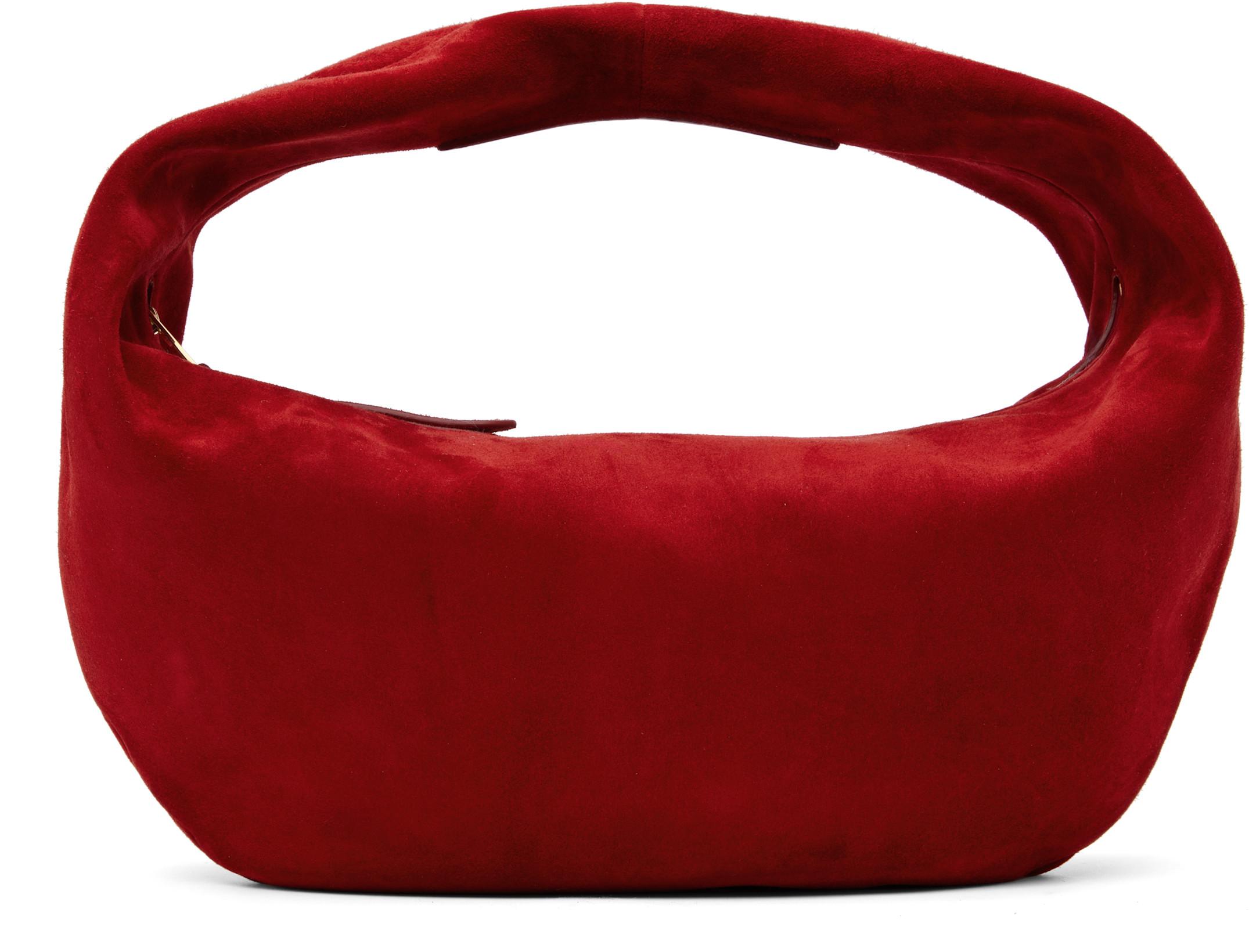 Red Medium Olivia Bag by KHAITE