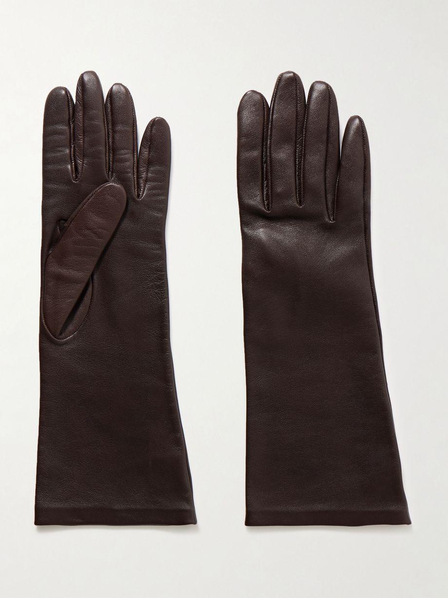 Remo Mid leather gloves by KHAITE
