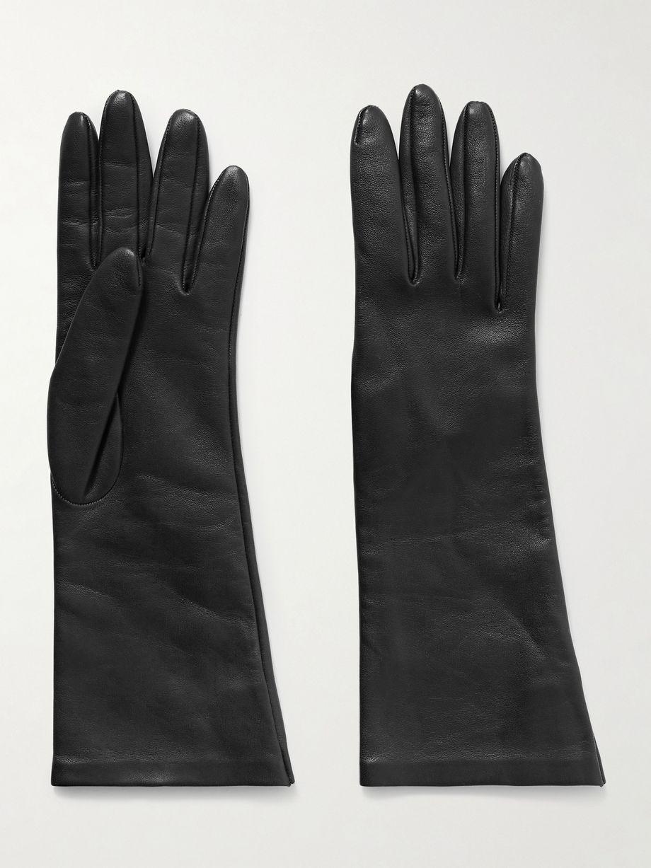 Remo Mid leather gloves by KHAITE