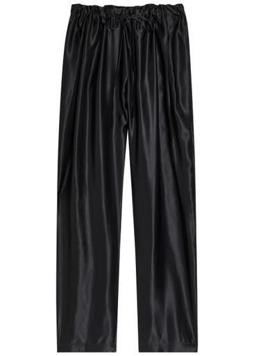 Rohen straight-leg satin trousers by KHAITE
