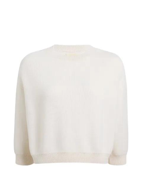 Sabina ribbed-knit sweater by KHAITE