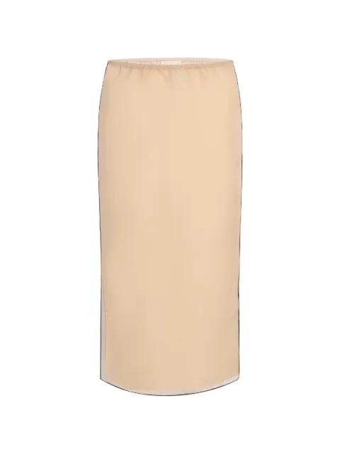 Syndi silk skirt by KHAITE