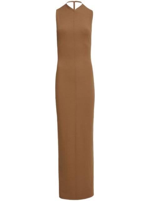 Terri V-neck maxi dress by KHAITE