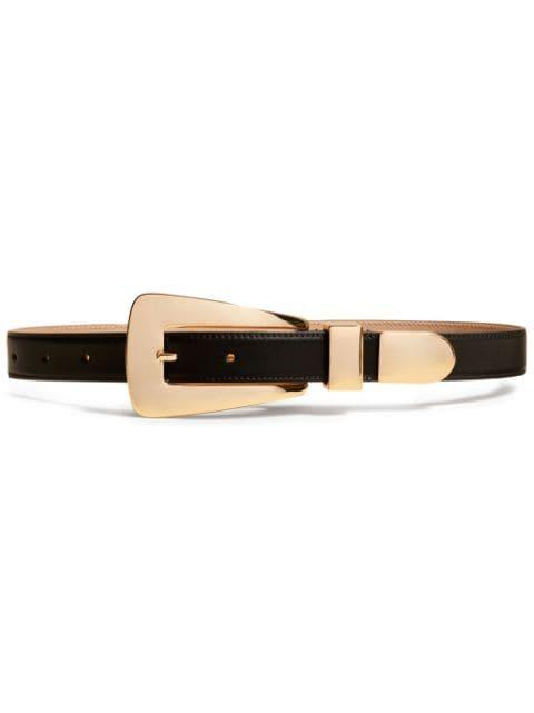 The Lucca leather belt by KHAITE