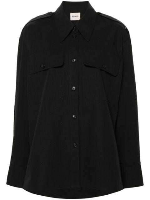The Missa cotton shirt by KHAITE