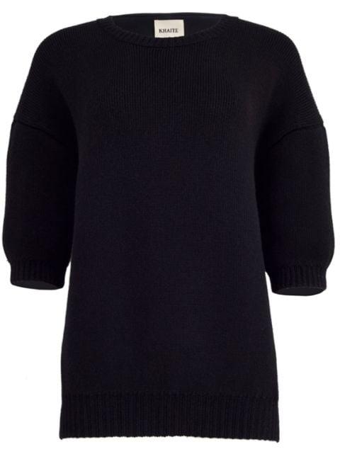 The Nere cashmere jumper by KHAITE
