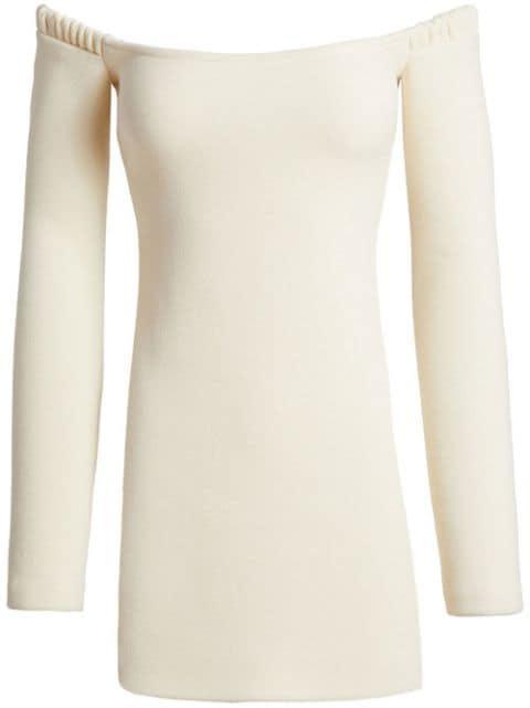 The Octavia strapless mini dress by KHAITE