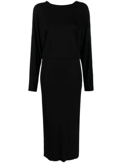 The Trina open-back midi dress by KHAITE