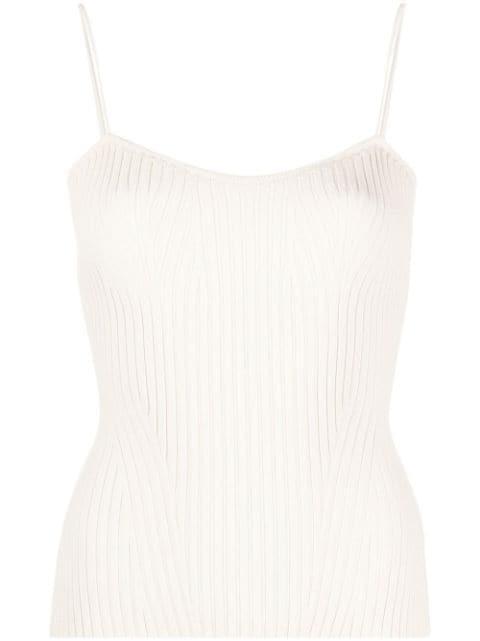 The Ziggy knitted top by KHAITE