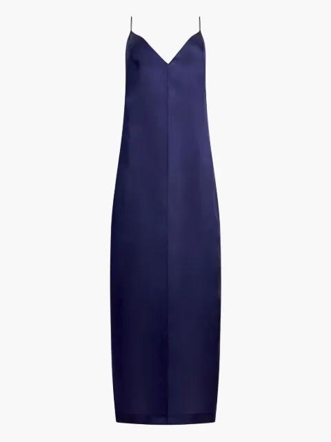 Tulula satin slip maxi dress by KHAITE