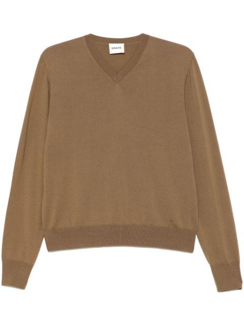 V-neck sweater by KHAITE