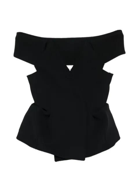 Verone cut-out blouse by KHAITE