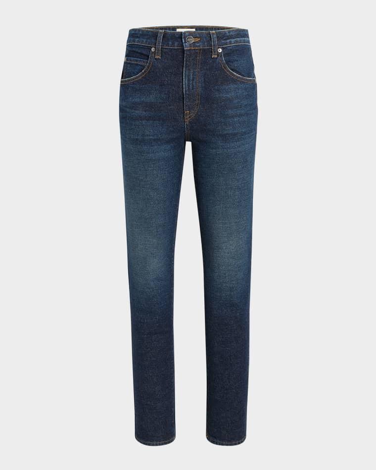 Viv Slim-Leg Ankle Jeans by KHAITE