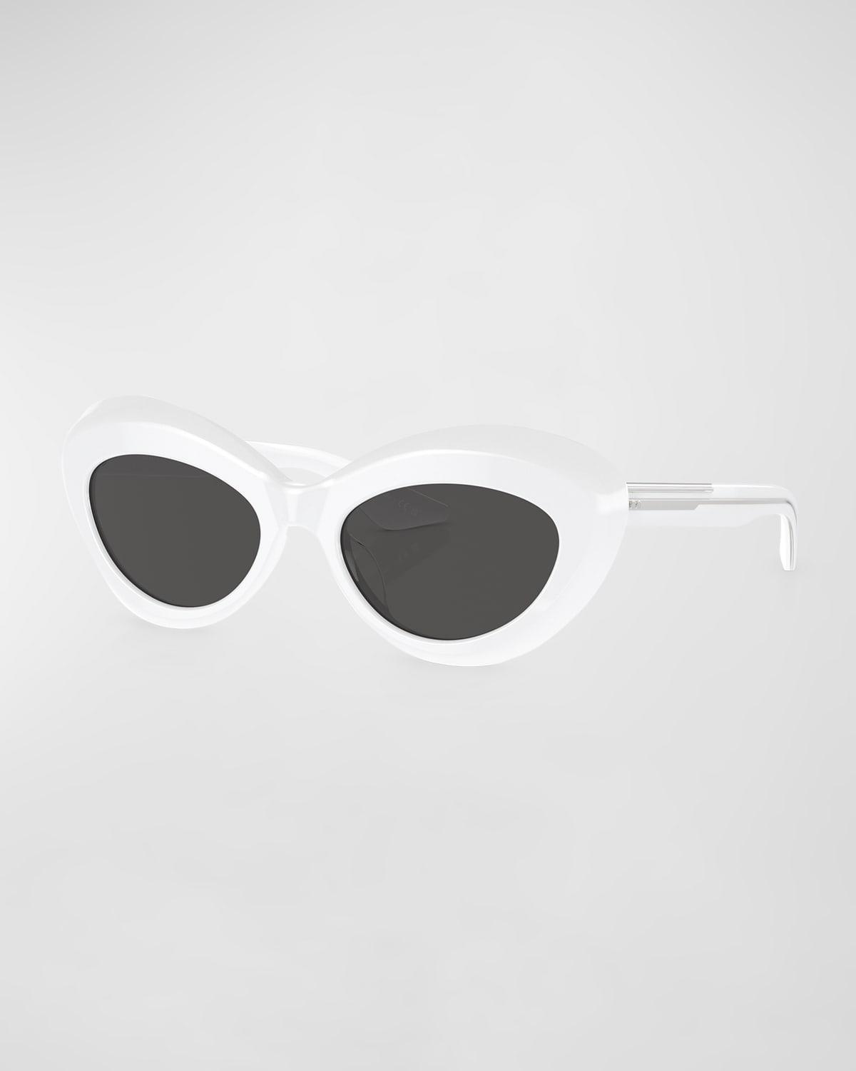 Bold Acetate Oval Sunglasses by KHAITE X OLIVER PEOPLES