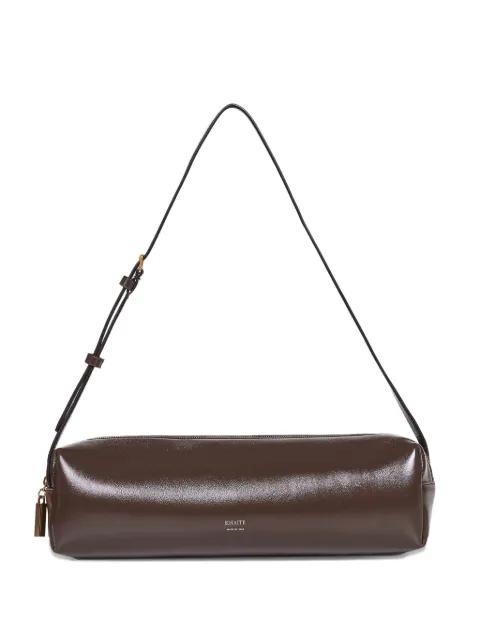 adjustable strap crackle shoulder bag by KHAITE