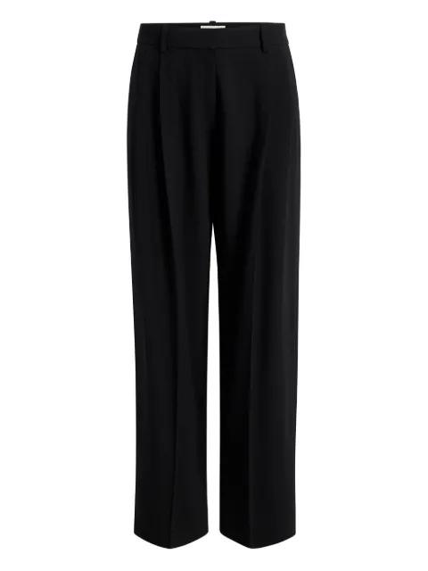 belt-loops pleated trousers by KHAITE