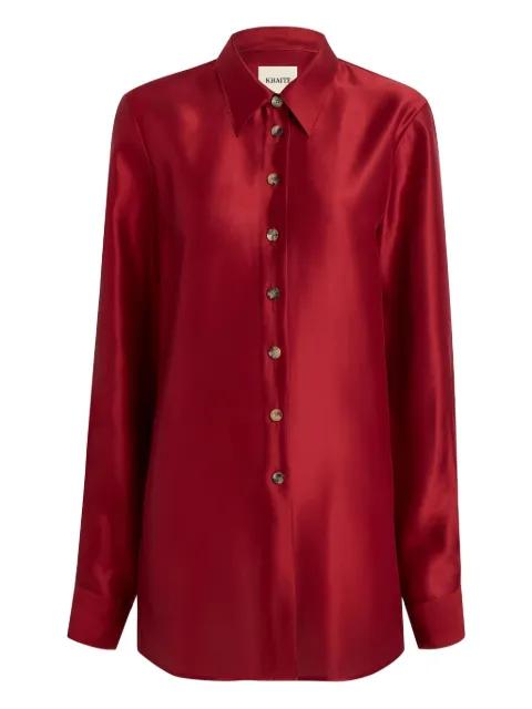 buttoned shirt by KHAITE