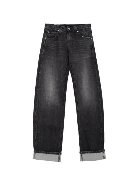 cuffed denim jeans by KHAITE