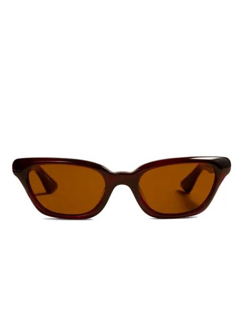 geometric-frame sunglasses by KHAITE