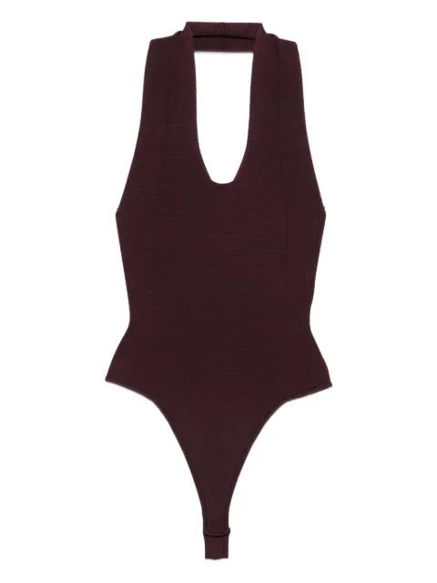 halterneck bodysuit by KHAITE