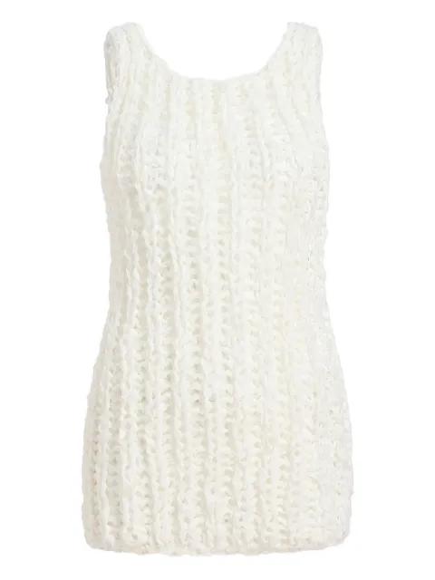 knitted evita top by KHAITE