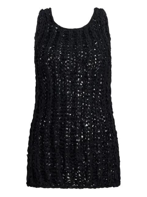 openwork Evita top by KHAITE