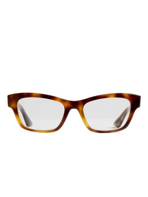 rectangle frame glasses by KHAITE