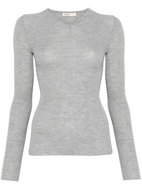 ribbed sweater by KHAITE