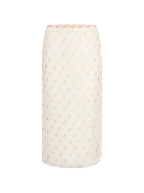 silk skirt by KHAITE