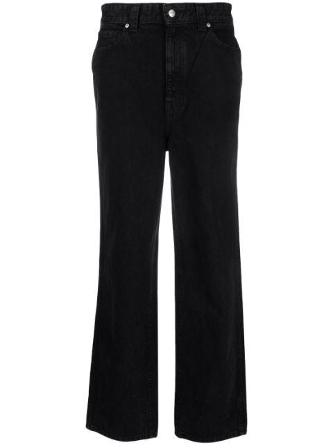 straight-leg cotton jeans by KHAITE