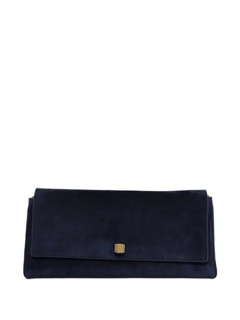 suede clutch bag by KHAITE