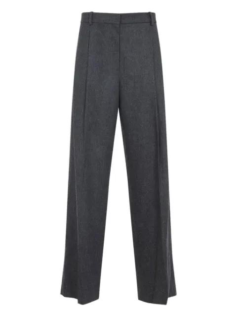 wool straight-leg trousers by KHAITE