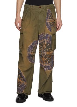 Tie Dye Cargo Pants by KHOKI