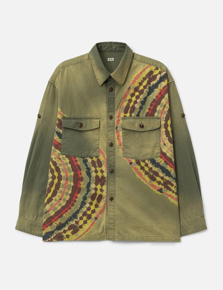 Tie-Dye Military Shirt by KHOKI