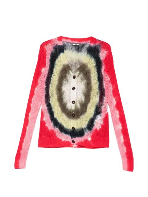 buttoned knit cardigan by KHOKI
