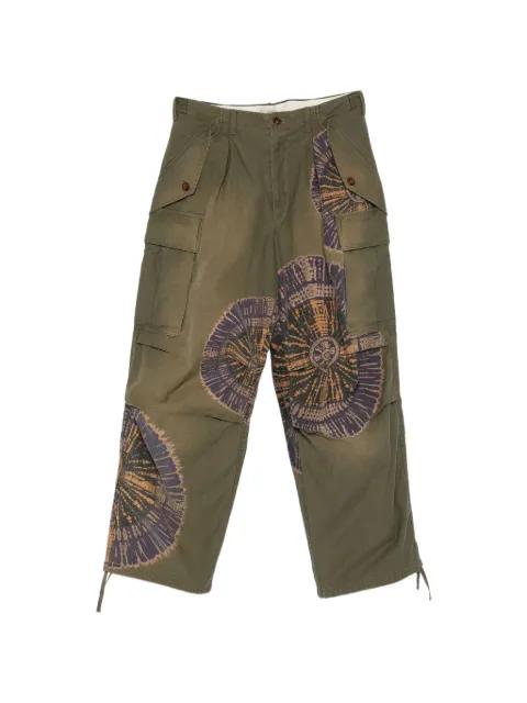 patch trousers by KHOKI