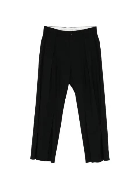 pleated trousers by KHOKI