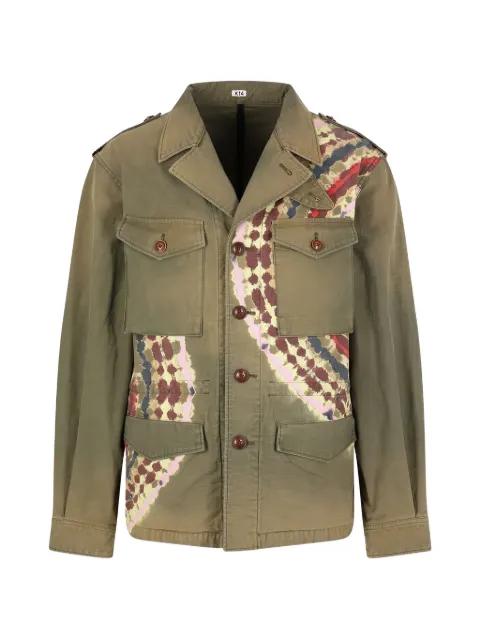 tie-dye cotton jacket by KHOKI