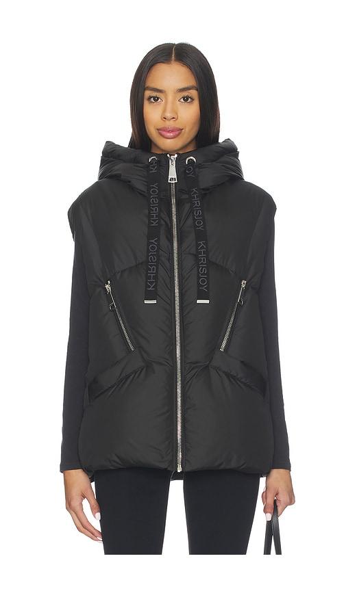 Khrisjoy Iconic Milano Vest in Black by KHRISJOY