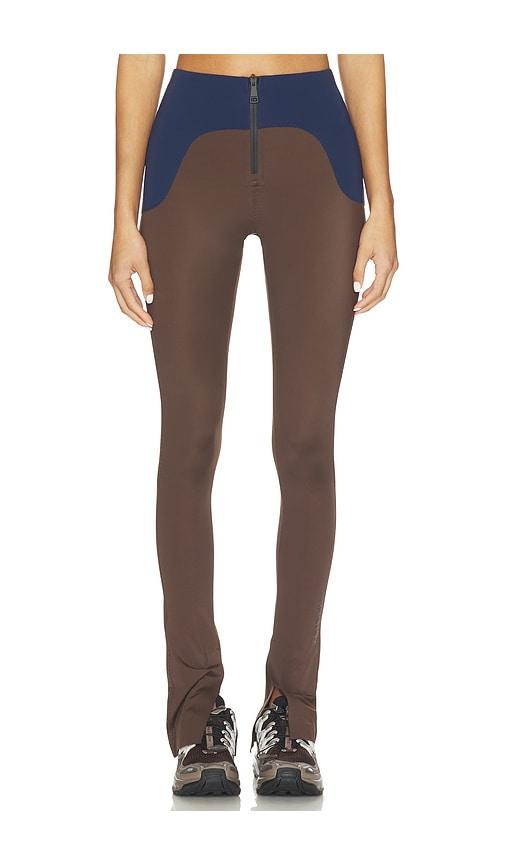Khrisjoy Joyce Legging in Brown by KHRISJOY