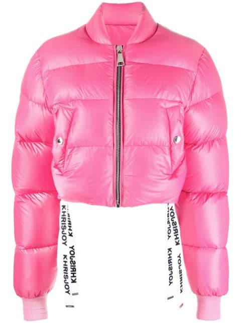 cropped puffer jacket by KHRISJOY