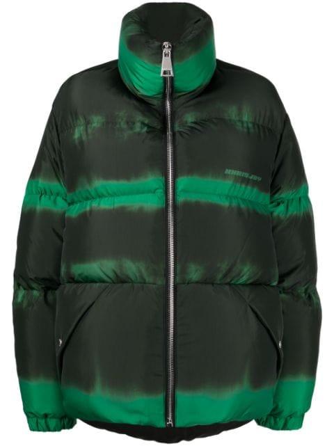 faded-effect puffer jacket by KHRISJOY