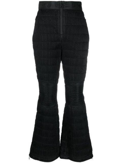 high-waisted padded ski trousers by KHRISJOY