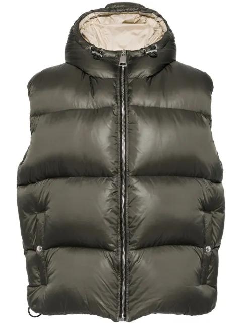 hoodied gilet by KHRISJOY