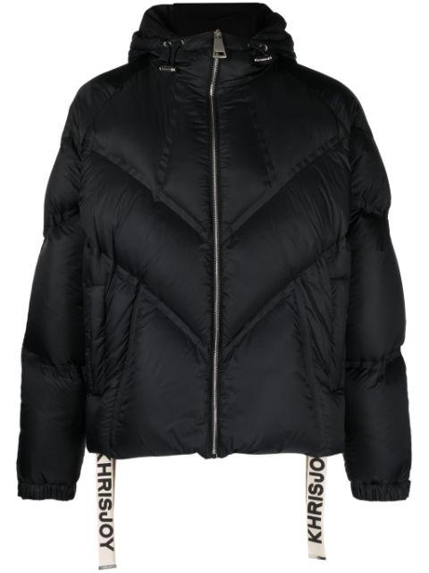 hoodied padded jacket by KHRISJOY