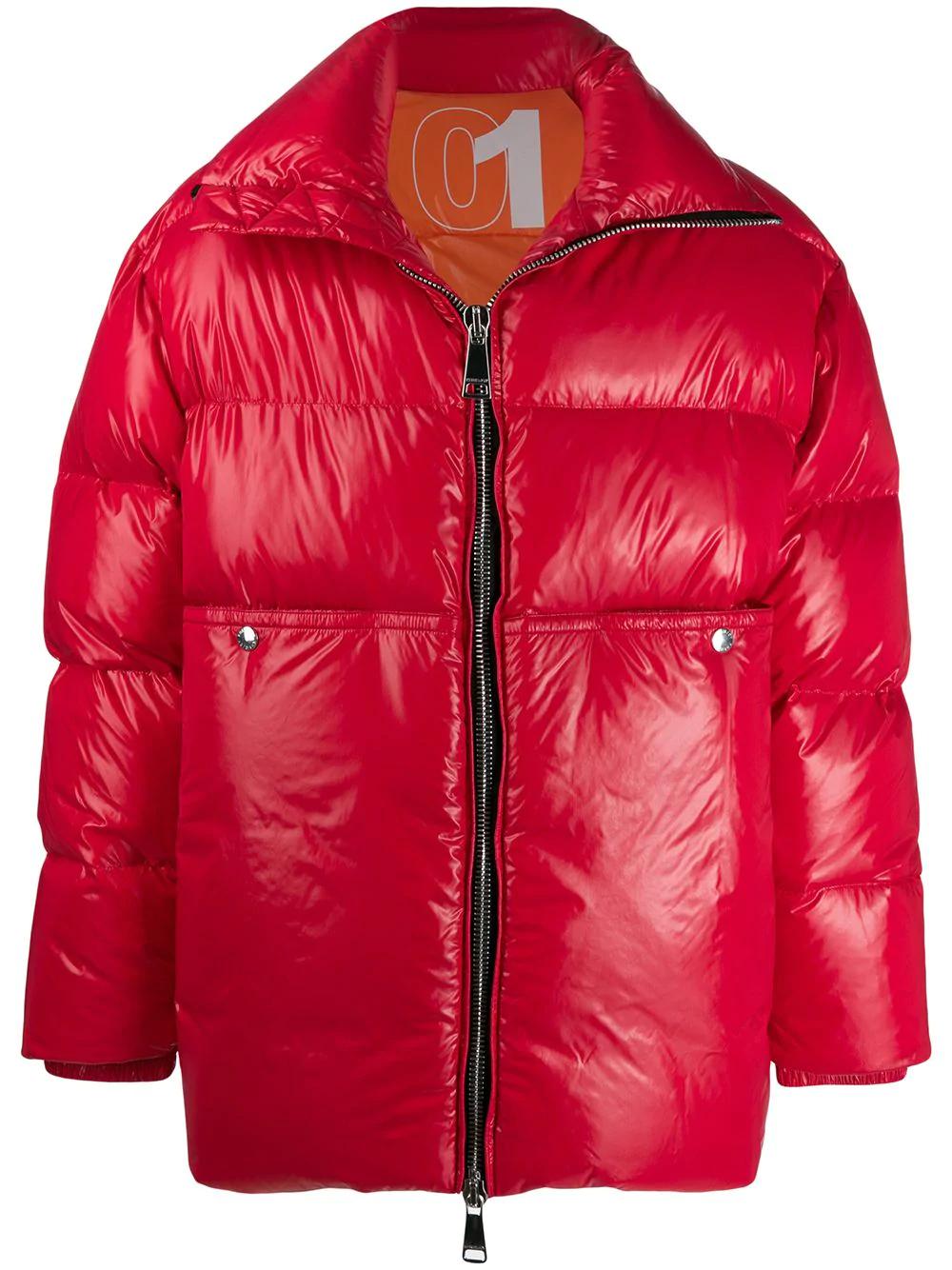loose-fit padded coat by KHRISJOY