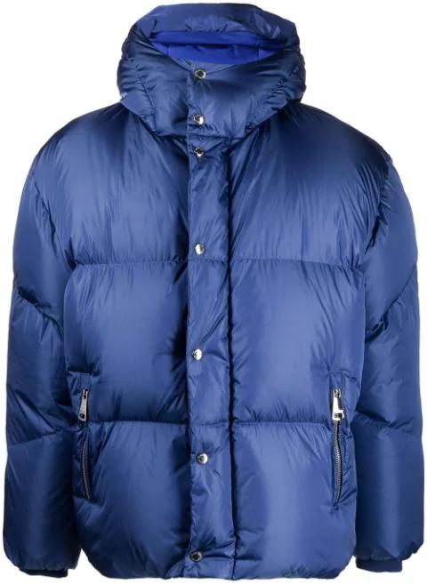 padded press-stud fastenign jacket by KHRISJOY