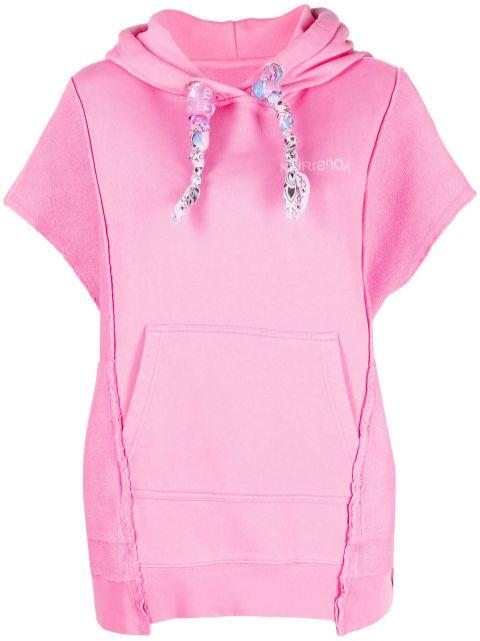sleeveless cotton hoodie by KHRISJOY