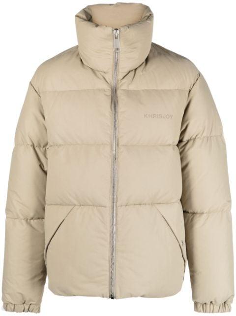 stitch-detail puffer jacket by KHRISJOY
