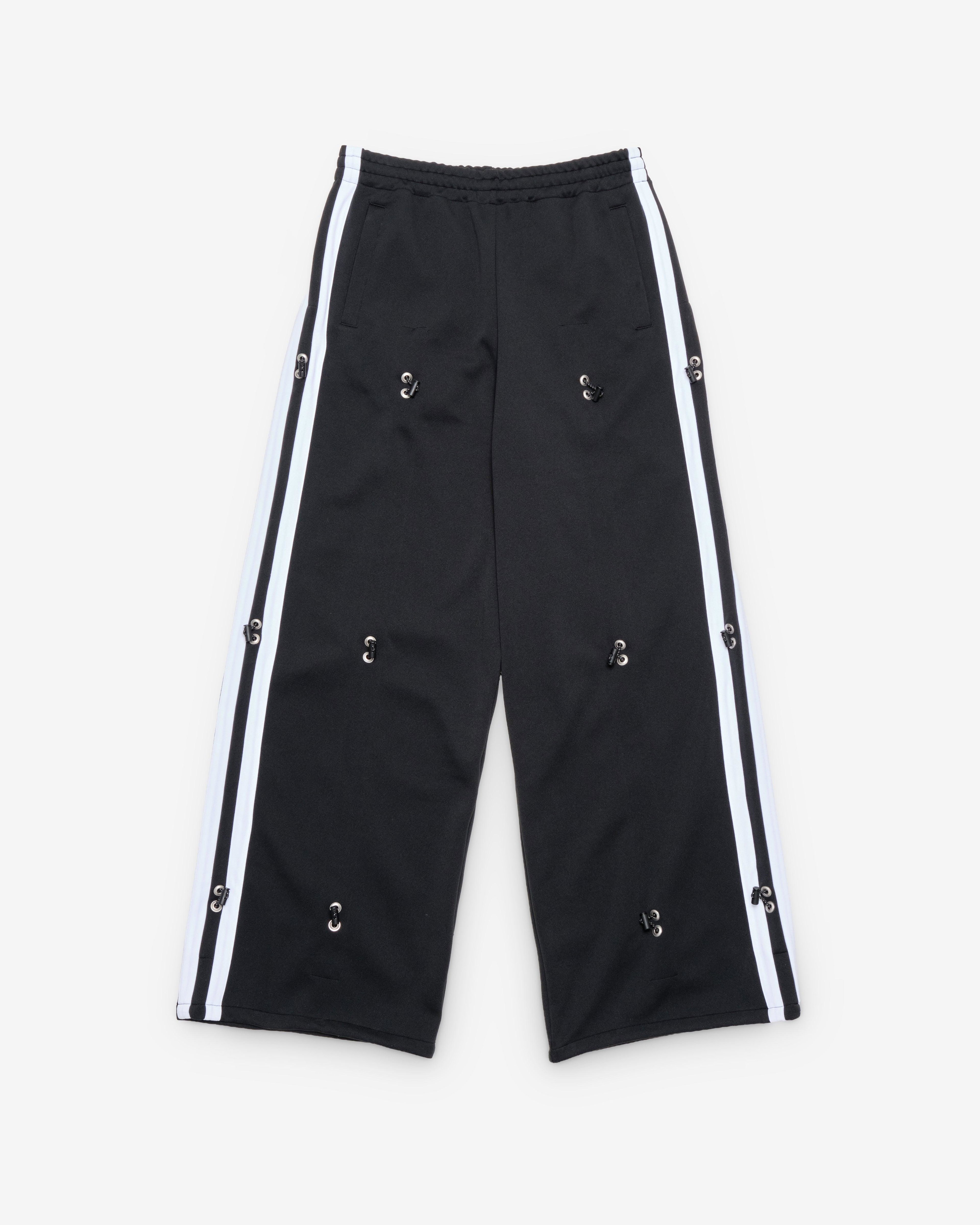 Kidill - Men's Draw Cord Track Pants - (Black) by KIDILL